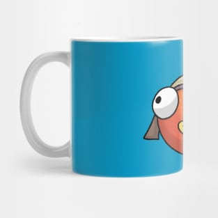 Fish Face Cartoon Mug